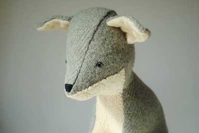 Fox soft sculpture by Willowynn
