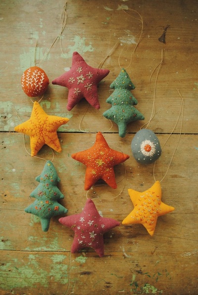 Christmas ornaments sewing pattern by Willowynn