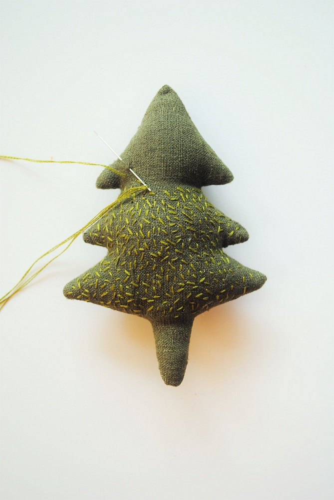 Christmas ornament sewing pattern by Willowynn