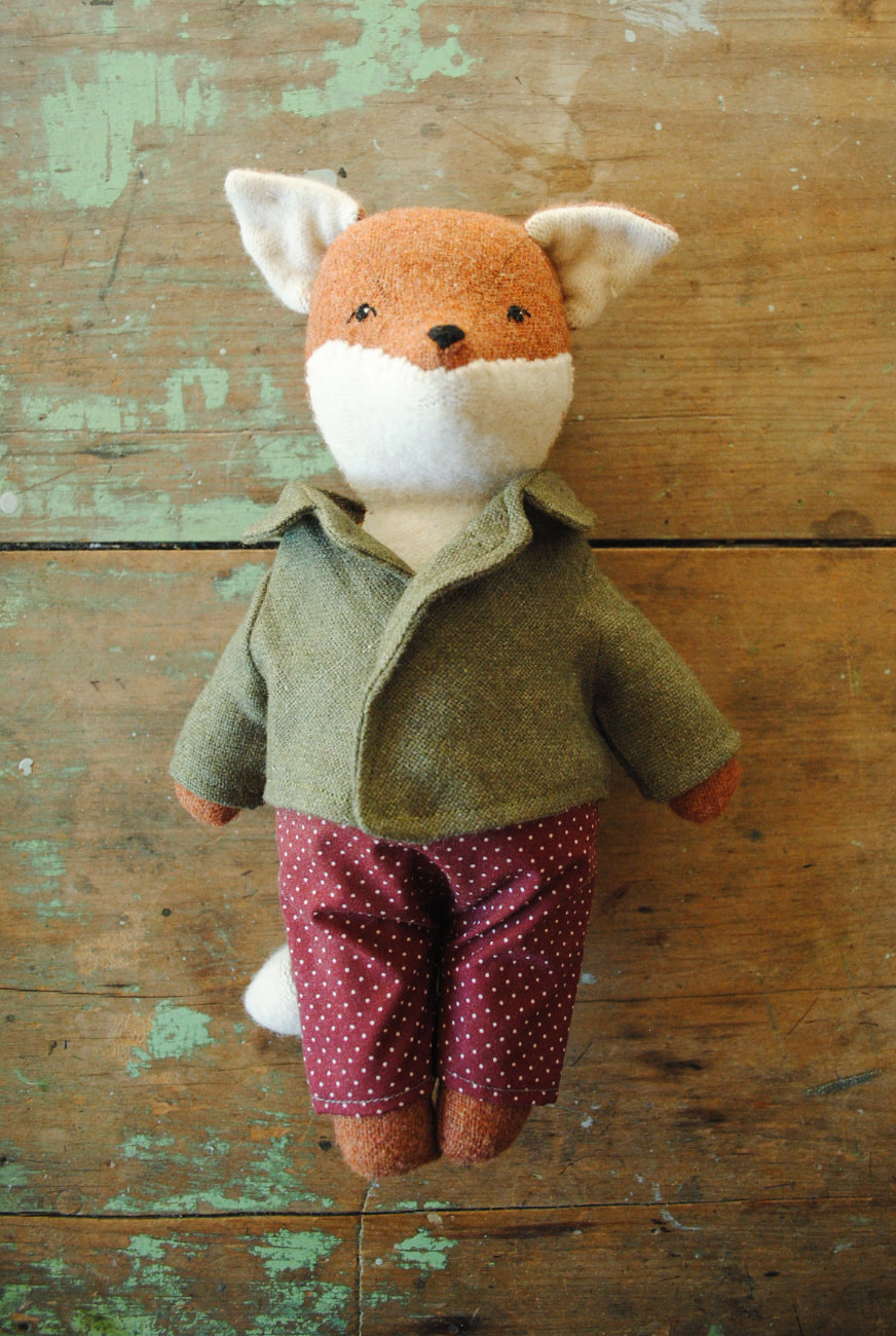 Willowynn animal doll clothing sewing patterns now available - Willowynn