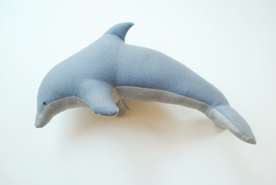 Dolphin Soft Toy Digital Pdf Sewing