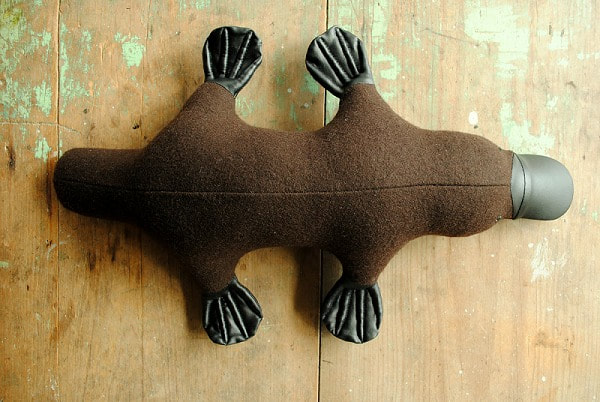 Platypus Wooden Toy Model to build yourself 
