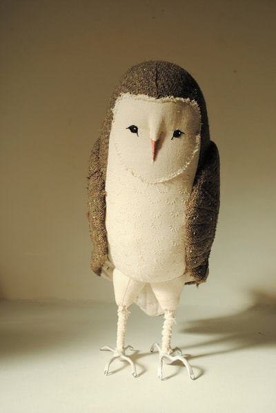 Soft sculpture owl by willowynn