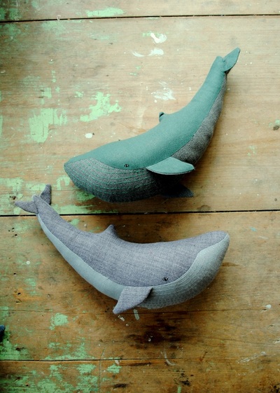 Willowynn whale soft toy sewing pattern