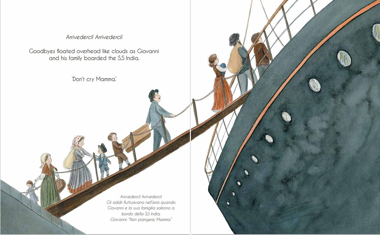 'Giovanni', written by Crystal Corocher and illustrated by Margeaux Davis.