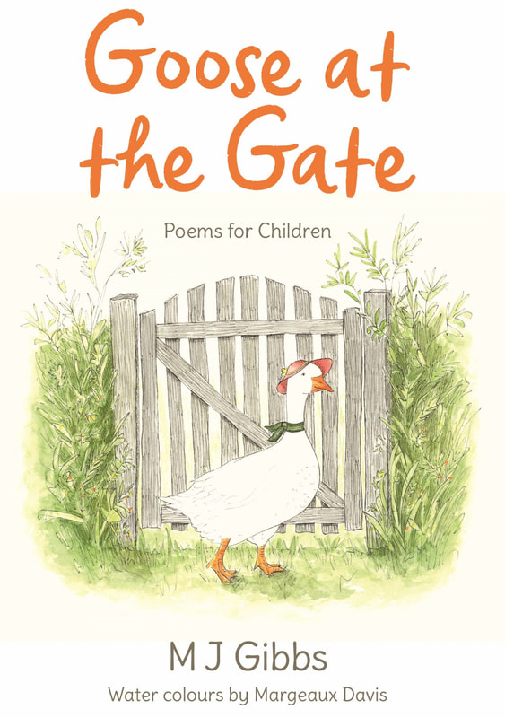 Watercolour illustrations by Margeaux Davis for 'Goose at the Gate', written by M. J. Gibbs.