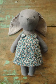 Animal doll and clothing sewing patterns by Willowynn