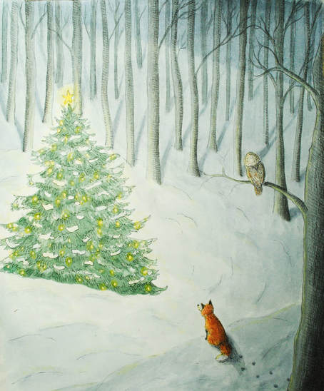 Forest Christmas by Margeaux Davis, 2018