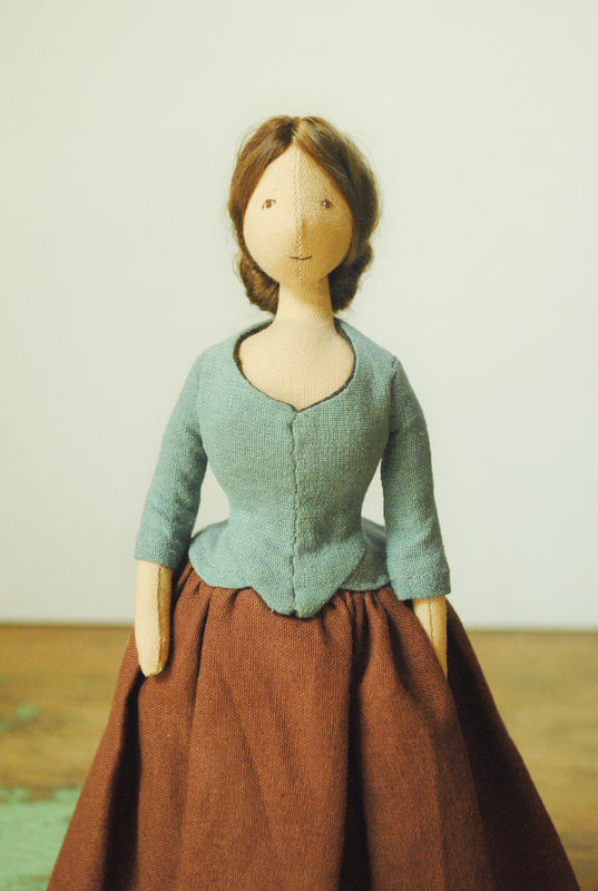 Cloth art doll by Willowynn