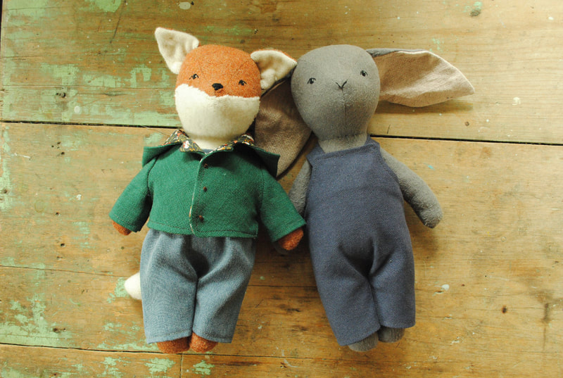 Stuffed animal toys sewing pattern by Willowynn